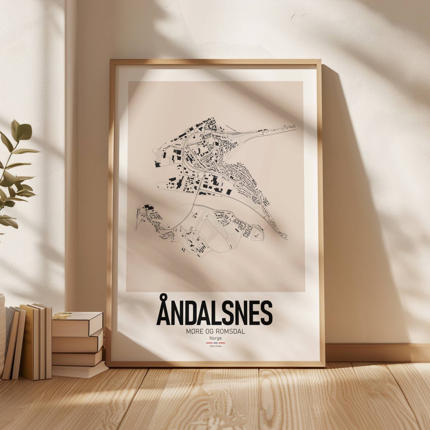 Åndalsnes - bykart