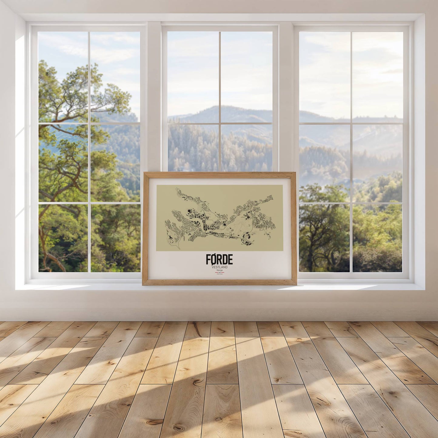 Førde - bykart
