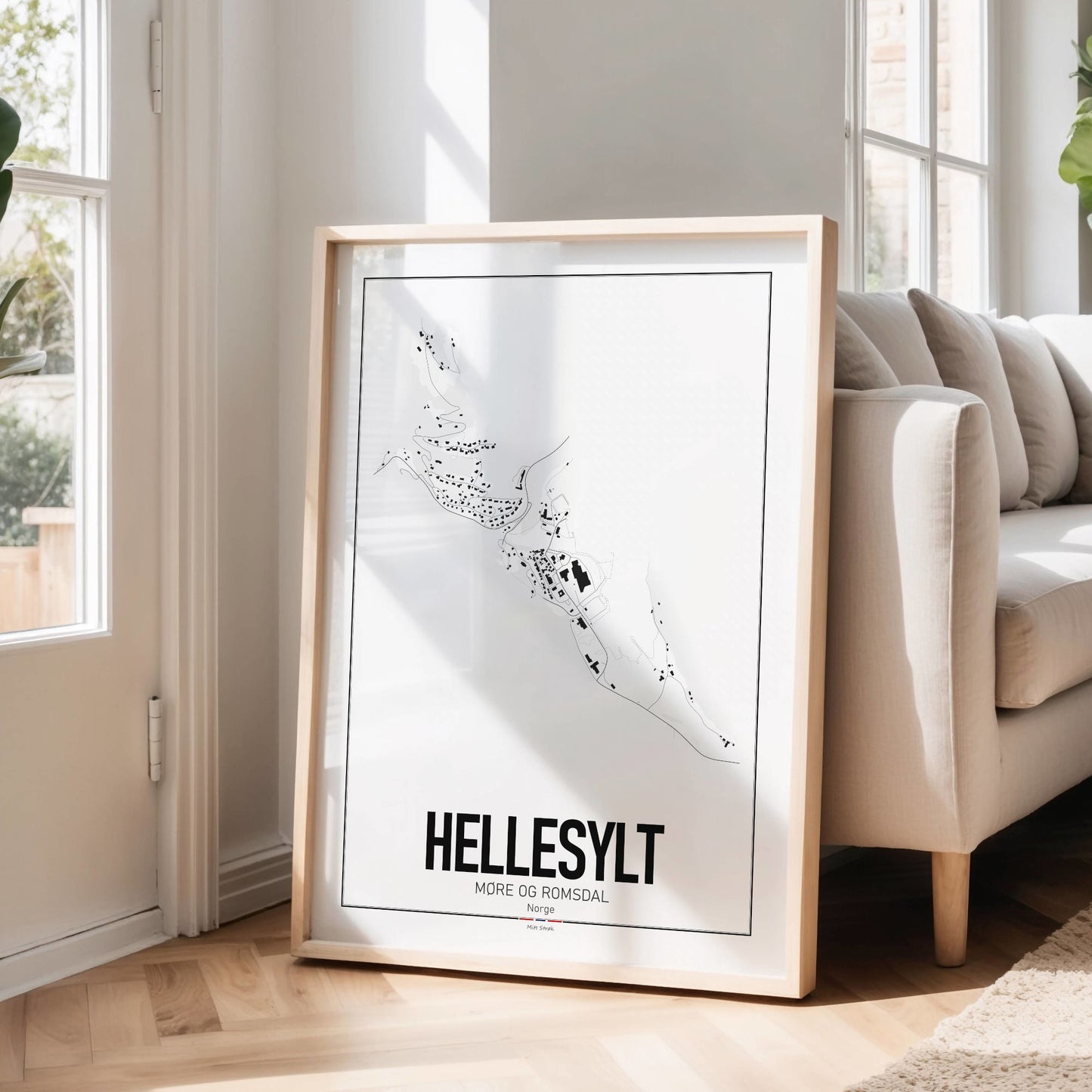 Hellesylt - bykart