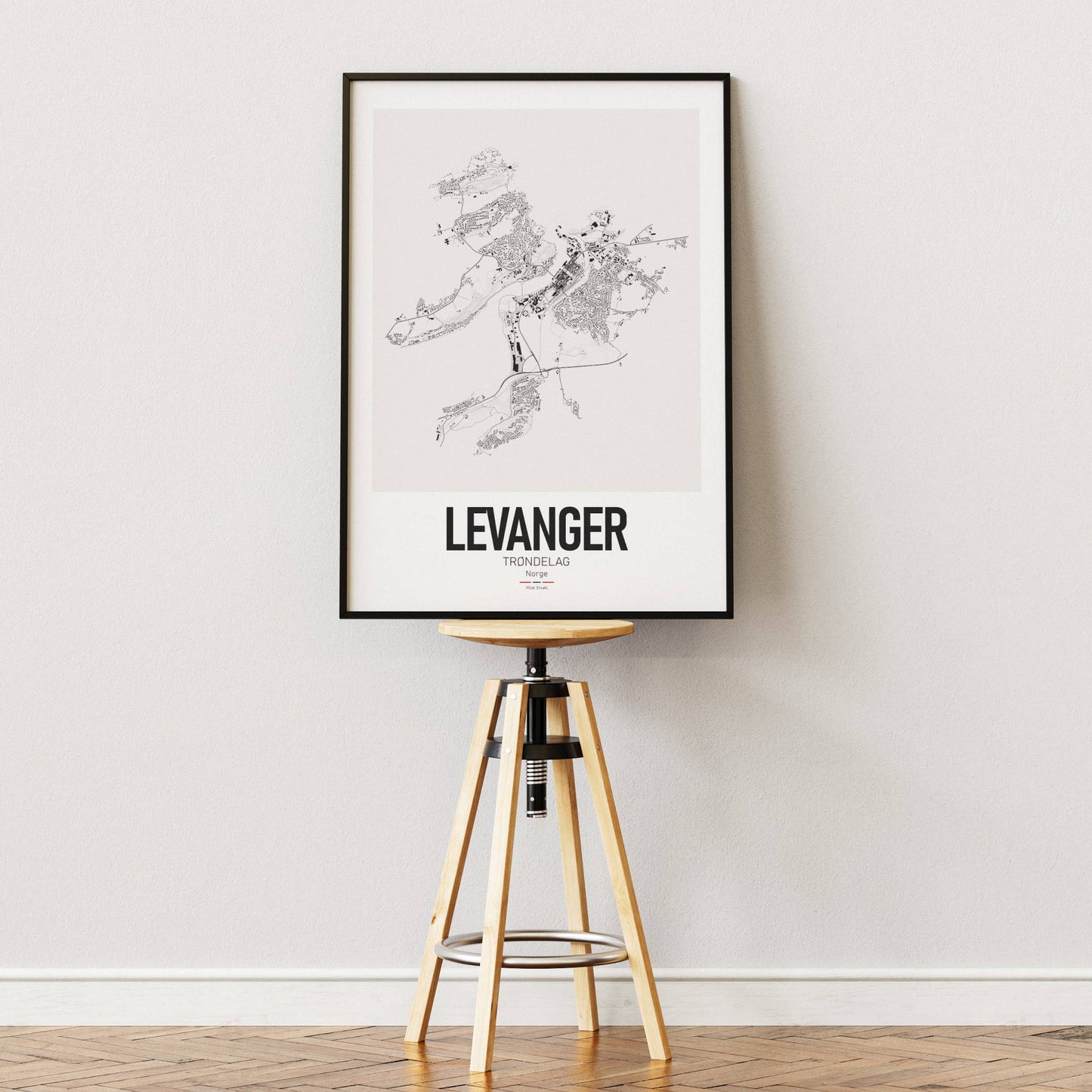 Levanger - bykart