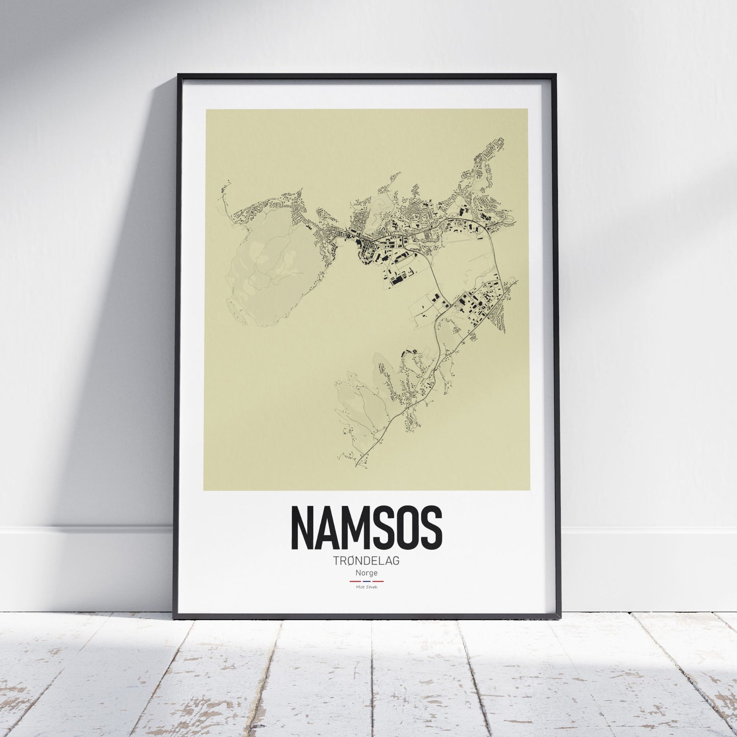 Namsos - bykart