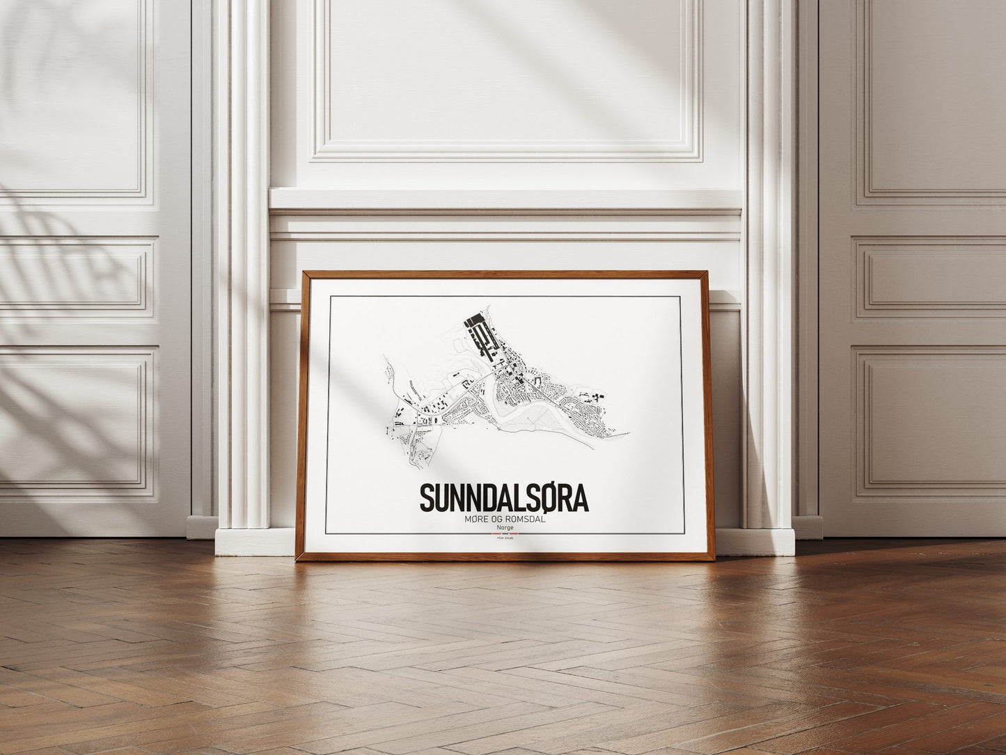 Sunndalsøra - bykart