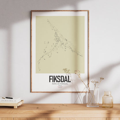 Fiksdal - bykart