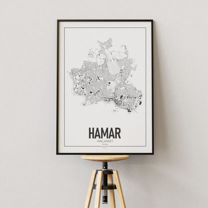 Hamar - bykart
